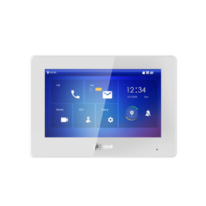 Хибриден 7-инчов цветен IP и WiFi/2-wire капацитивен touch монитор ,VTH5422HW-W